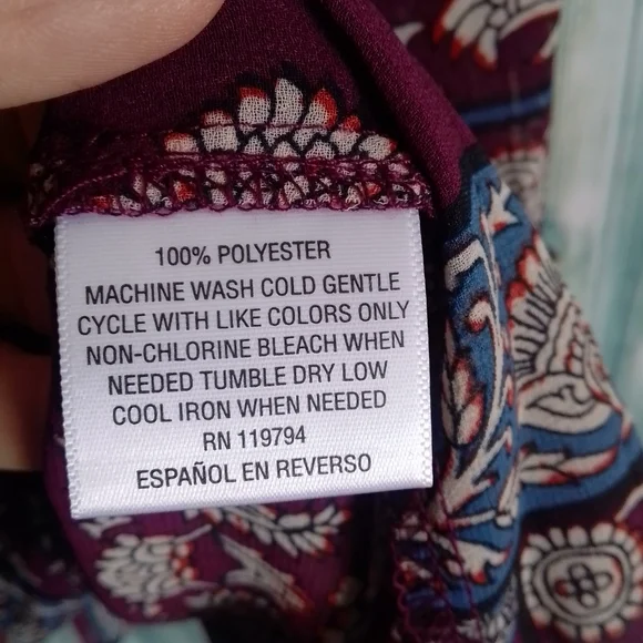 Style & Co long sleeve pullover 3X - Picture 5 of 6